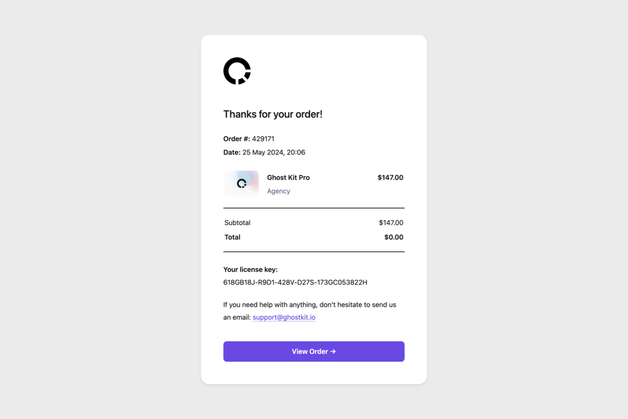 Installing Pro version - Ghost Kit